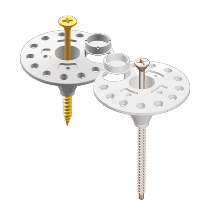 Insulation Fastener for Wood or Metal with Cap (Ø 60mm)