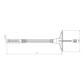 Insulation Anchor with Metal Nail 10x220mm (60mm Plate, Short Expansion Zone)