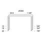 Packaging Staples | JK560 | 34,8 x 15-22 mm | Copper coated