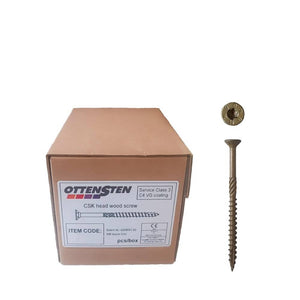 4PRO - Countersunk Head Screws (5.0 x 70-100 mm) (250 pcs) C4