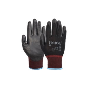 NORSE Black PU Assembly Glove - Size 10