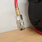 4PRO PVC Air Hose Reel 15 m 1/4" 6.5 x 10 mm Wall Mounted