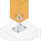 PPB80G Simpson Strong-Tie - Adjustable Column Support