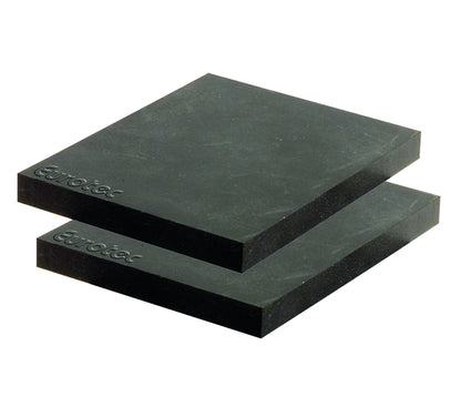 EPDM Support Spacers (3 / 6 / 10 mm; 60 x 60 mm; Black)