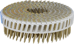Hot-Dip Galvanized Ribbed Nails in Rolls for Cladding (2.3 x 50 mm; 15°; HDG)