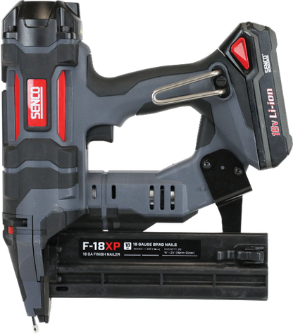 SENCO FUSION F-18XP - Brad Nailing Tool (1.2 mm) (15 - 55 mm) (18 ga) with 1 battery