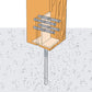 STD12X200-B - Cable Ties for Hidden Connections (Ø12 x 200 mm)