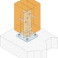 STD12X140-B - Ties for hidden joints (Ø12 x 140 mm)