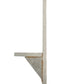 Glass fiber corner for window installation, protrusion 80mm (10 x 50 x 230 mm)