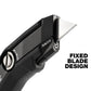ToughBuilt Fixed Blade Knife for Packaging and Cardboard