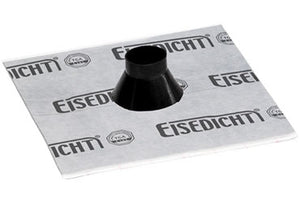 Eisedicht Fleece-Butyl GD22 Pipe Collar for Plastering Ø 25–32 mm (150x150 mm)